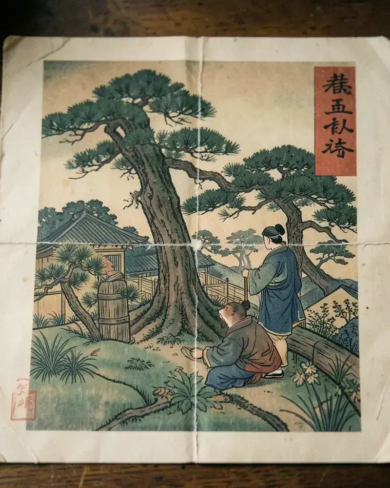 JGP Bygg Asによる書画の補彩作業
