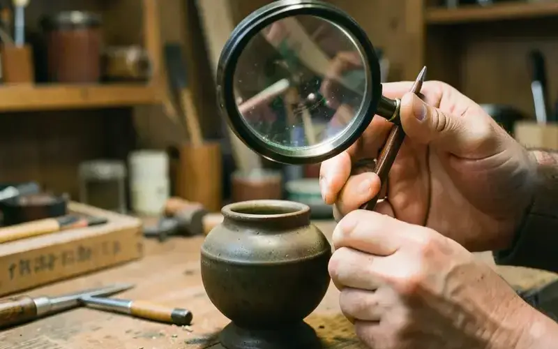 工房での状態調査
